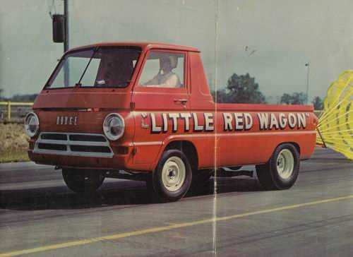 Detroit Dragway - Little Red Wagon From Rick Rzepka (newer photo)